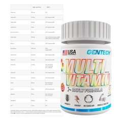 Multivitamin 60 Tabs - Gentech - comprar online