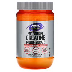 Creatina Monohidrato 500gr Importada Norte Americana 100% Original - Now Sports