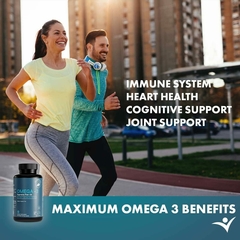 Imagen de Omega 3 Supreme Fish Oil 180 Capsulas EEUU IFOS 5 Estrellas - Life&Food