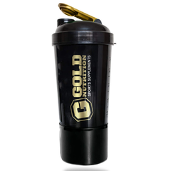 Shaker Con Compartimiento 600 Ml - Gold Nutrition en internet