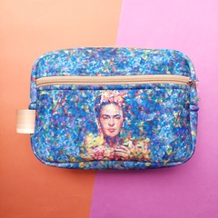 Neceser grande Rectangular Frida (Azul)