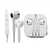 Fone Ouvido Branco Paralelo Apple Caixa Acrílica iPhone P2 3.5mm