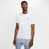 CAMISETA NIKE SPORTWEAR CLUB TEE WHITE RED