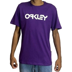 CAMISETA OAKLEY MASC MOD MARK 2 SS TEE ENAMEL PURPLE