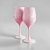Copa de Vino Rosa Nude (Brillante) - comprar online
