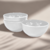 Bowl de Vidrio (Blanco Mate) - buy online