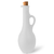 Bottle of Oil or Vinaigrette Matte Grey (Glass- Cork Lid) (copia)