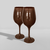 Copa de Vino Chocolate (Brillante) - comprar online