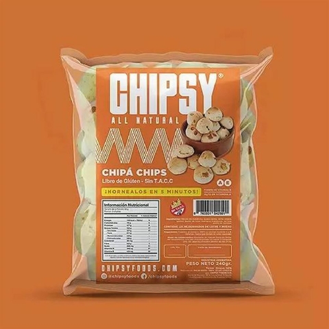 Chipa Chips Sin TACC 240 gs. - Chipsy Food