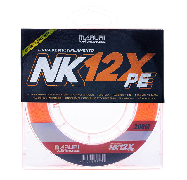 Linha Multifilamento NK 8X - Maruri by Nakamura - PE - 200m