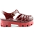 Sandalia Feminina Aranha Casual Dia A Dia Tratorada Vermelho Sapatore - Sapatore
