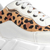 Imagem do Tenis Feminino Sneaker Chunky Dad Plataforma Animal Print Branco Sapatore