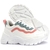Tenis Feminino Sneaker Chunky Dad Plataforma Confortável Salmão+Verde Sapatore - comprar online