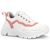 Tenis Feminino Sneaker Chunky Dad Plataforma Confortável Branco+Salmão Sapatore na internet