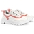 Tenis Feminino Sneaker Chunky Dad Plataforma Confortável Branco+Salmão Sapatore