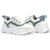 Tenis Feminino Sneaker Chunky Dad Plataforma Confortável Branco+Verde Sapatore - loja online