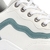 Imagem do Tenis Feminino Sneaker Chunky Dad Plataforma Confortável Branco+Verde Sapatore