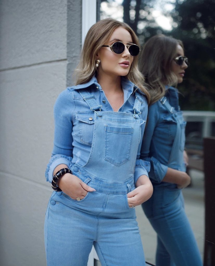 Jardineira True Jeans - Comprar em Las Divas Boutique