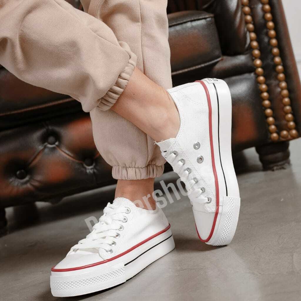 CONVERSE WHITE HIGHT Combinable con otro modelo