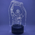 Lámpara personalizada Messi campeón mundial - comprar online