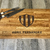 Tabla personalizada + Tenedor + Cuchillo | Escudo + Nombre | Patronato - Kairos Design