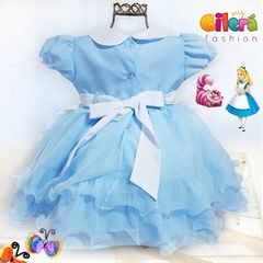 Vestido Infantil de Festa Tema Alice no País das Maravilhas - comprar online