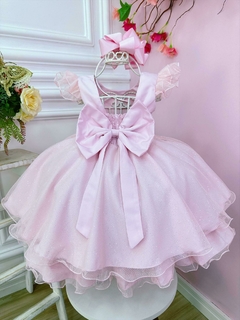 Vestido Fantasia Infantil de Festa Tema Bailarina Rosa na internet
