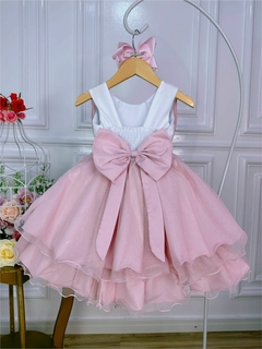 Vestido Infantil Coelhinho Saia com Glitter Luxo - loja online