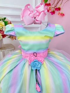 Vestido Infantil Colorido Candy - comprar online