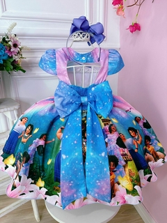 Vestido Infantil Família Madrigal Mirabel Encanto Princesa na internet