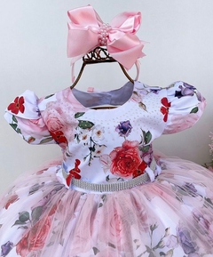 Vestido Infantil de Festa Jardim Encantado Floral - comprar online