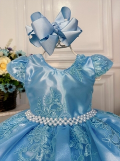 Vestido Infantil Festa Luxo Princesa Cinderela Realeza - comprar online