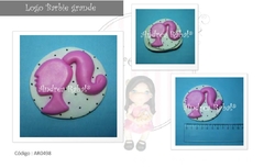 Logo Barbie Grande AR498 - comprar online