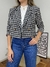 Blazer Cropped Tweed Helen na internet