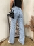 Wide Leg Maya - Jeans Claro - Inovar Store