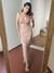 Vestido Tricot Mariana Nude - comprar online