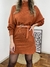 Vestido Santiago Terracota (Tricot) - comprar online