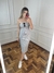 Vestido Midi Clícia CINZA - comprar online