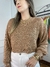 Cropped Tricot Nara Cappuccino - Inovar Store