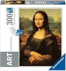 14005 Rompecabezas Puzzle Ravensburger 300 Piezas Mona Lisa Leonardo Da Vinci - comprar en línea