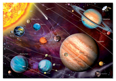 14461 Rompecabezas Puzzle Educa 1000 Piezas Sistema Solar Neón "SOBRE PEDIDO" - comprar en línea