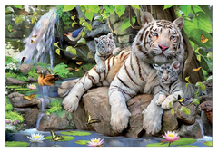 14808 Rompecabezas Puzzle Educa 1000 Piezas Tigres De Bengala - comprar en línea