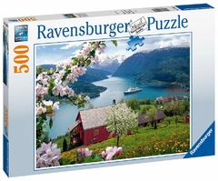 15006 Rompecabezas Puzzle Ravensburger 500 Piezas Idilio Escandinavo
