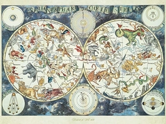 16003 Rompecabezas Puzzle Ravensburger 1500 Pzas Mapa Mundial de Bestias Fantásticas - comprar en línea