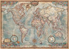 16005 Rompecabezas Puzzle Educa 1500 Piezas El Mundo Mapa Político "SOBRE PEDIDO" - comprar en línea