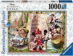 16505 Rompecabezas Vacaciones Mickey Minnie Puzzle Ravensburger 1000 pzas.