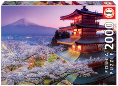 16775 Rompecabezas Puzzle Educa 2000 Piezas Monte Fuji, Japon