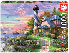 17740 Rompecabezas Puzzle Educa 1000 Piezas Faro En Rock Bay "SOBRE PEDIDO"