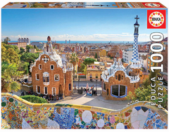 17966 Rompecabezas Puzzle Educa 1000 Piezas Vista de Barcelona desde el Parque GÜell "SOBRE PEDIDO"