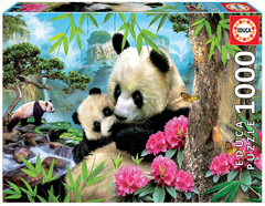 17995 Rompecabezas Puzzle Educa 1000 Piezas Osos Panda "SOBRE PEDIDO"